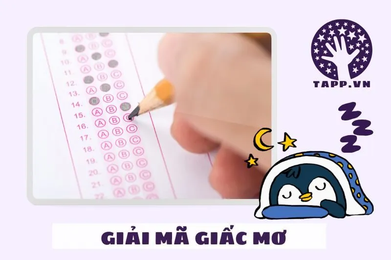 Giải mã những tình huống đặc biệt trong giấc mơ thi cử